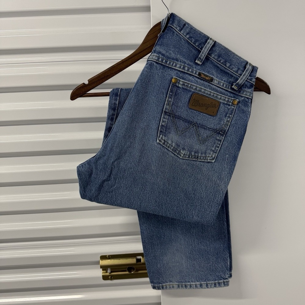 Wrangler George Strait Cowboy Cut Straight Leg Jeans Mens 36x36‎ Western